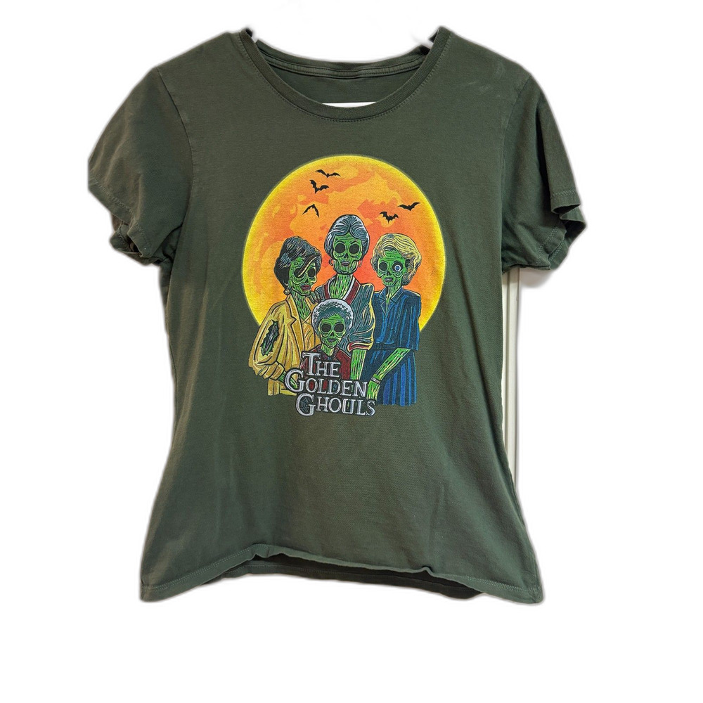The Golden Ghouls Halloween Parody Graphic Tee